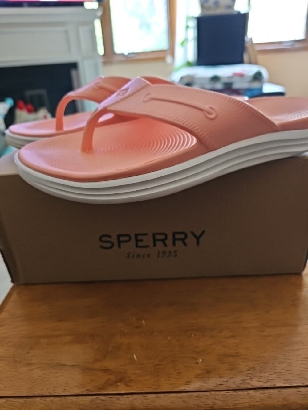 Sperry Women’s Coral Flip Flop Sandals